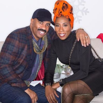 Brandi Harvey and her father Steve Harvey